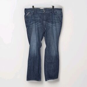 Ariat Work FR Flame Resistant CAT2 2112 Mid-Rise Boot Cut Jean Wmn Plus Sz 26WL